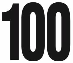 Adhésifs Numérotés 7x9.5cm Pour Plaque De Cadre Vtt - Les 100