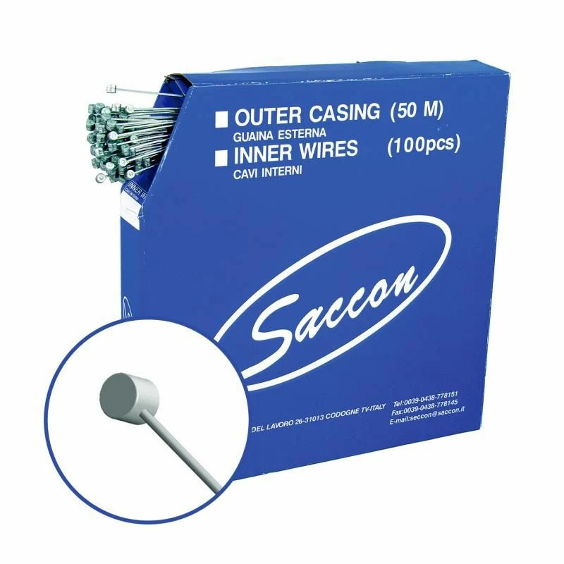 FS Câble De Frein VTT Saccon Galvanisé 1.5x2300 Mm 3 FS Câble De Frein VTT Saccon Galvanisé 1.5x2300 Mm