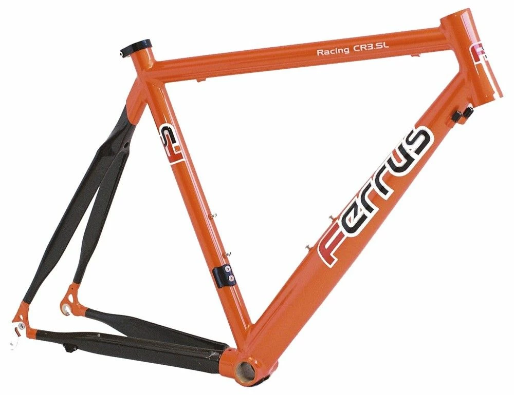 Cadre Ferrus CR3.SL Alu Avec Arrière Carbone - Mono Couleur 3 Cadre Ferrus CR3.SL Alu Avec Arrière Carbone - Mono Couleur