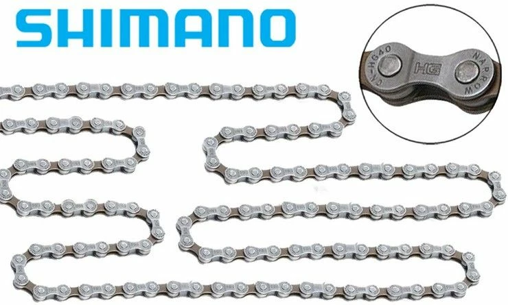 Chaîne Shimano HG 40 - 6/7/8v + Quick Link 2 Chaîne Shimano HG 40 - 6/7/8v + Quick Link