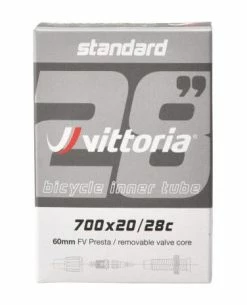 Chambre à Air Vittoria Standard 700x20/28 - Valve Filetée
