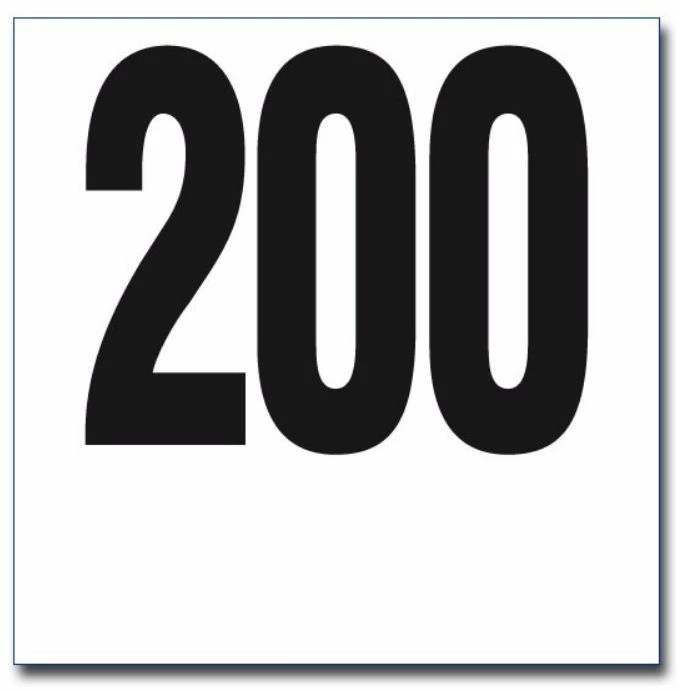 FS Dossards Tyvek Noir - 20 X 20 3 FS Dossards Tyvek Noir - 20 X 20