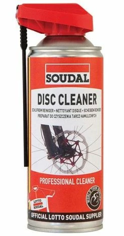Nettoyant Dégraissant Disques Soudal Disc Cleaner 400ml